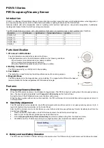 Предварительный просмотр 1 страницы Climax Technology POVS-1 Series Manual