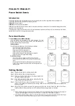 Preview for 1 page of Climax Technology Power Switch Series Manual