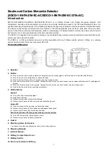 Предварительный просмотр 1 страницы Climax Technology SDCO-1-RhTH-ZW-SC-AC Manual