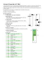 Climax Technology UT-15SL Manual preview