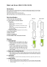 Climax Technology WLS-16 Manual preview