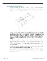 Preview for 32 page of Climax BB7100 Operating Manual