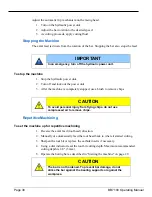 Preview for 38 page of Climax BB7100 Operating Manual