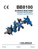 Preview for 1 page of Climax BB8100 Operating Manual Original Instructions