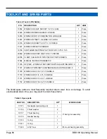 Предварительный просмотр 76 страницы Climax BB8100 Operating Manual Original Instructions