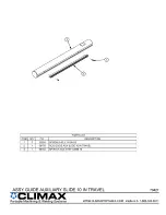 Предварительный просмотр 110 страницы Climax BW5000 Operating Manual