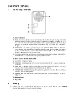 Preview for 1 page of Climax Call Point CP-23 User Manual