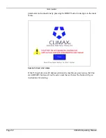 Preview for 80 page of Climax CM6200 Operating Manual