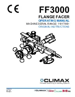 Preview for 1 page of Climax FF3000 Operating Manual