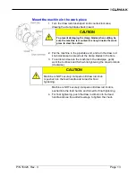 Preview for 21 page of Climax FF3000 Operating Manual