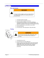 Preview for 24 page of Climax FF3000 Operating Manual