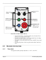 Preview for 38 page of Climax FF6300 Operating Manual