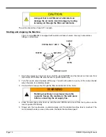 Preview for 26 page of Climax KM4000 Operating Manual