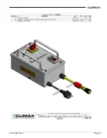 Preview for 73 page of Climax KM4000 Operating Manual