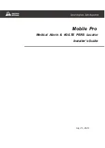 Preview for 1 page of Climax Mobile Pro R15 Installer'S Manual