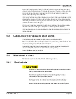 Preview for 51 page of Climax VM1700S Operating Manual