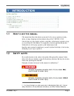 Preview for 13 page of Climax VM2050C Operating Manual