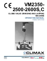 Climax VM2350 Operating Manual preview