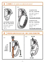 Предварительный просмотр 3 страницы Climbing Technology 2D639D5 Manual