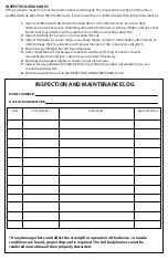 Preview for 9 page of ClimbTech EAL12NC-72Y-C13 Operation And Instruction Manual