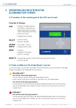 Preview for 15 page of Climecon CLEANMASTER Series Installation, Adjustment, Operating And Maintenance Instructions