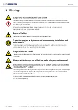 Preview for 6 page of Climecon CLEANMASTER Series Installation Manual