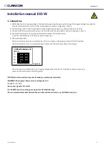 Предварительный просмотр 2 страницы Climecon ECO-W Installation Manual