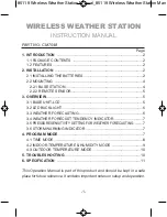 Preview for 1 page of ClimeMET CM7048 Instruction Manual