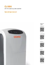 CLIMIA CTK 190 Operating Manual preview