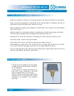 Preview for 7 page of Climma CWS 121RC Installation, Operation And Maintenance Manual