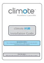 Climote HUB Installation Manual preview