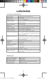 Preview for 14 page of Clinical Health Services TENS 3N1R Instructions For Use Manual