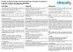 clinicalfly Merida Instruction Manual предпросмотр