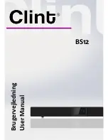 Clint BS12 User Manual preview