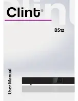 Preview for 12 page of Clint BS12 User Manual