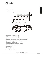 Preview for 17 page of Clint BS12 User Manual