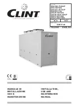 Clint CHA 182-604 Installation, Use And Manteinance Manual preview