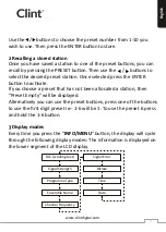 Preview for 9 page of Clint F3 User Manual