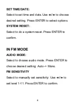 Preview for 10 page of Clint F6DAB-B User Manual