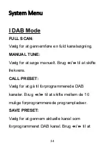 Preview for 36 page of Clint F6DAB-B User Manual