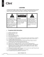 Preview for 2 page of Clint H3 User Manual