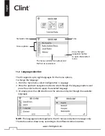 Preview for 14 page of Clint H3 User Manual