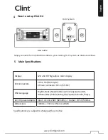 Preview for 6 page of Clint H4 User Manual