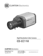 Clinton Electronics CE-CC110 Manual preview