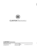 Preview for 17 page of Clinton Electronics CE-D958 User Manual