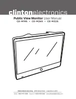 Clinton Electronics CE-M19S User Manual предпросмотр