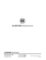 Preview for 34 page of Clinton Electronics CE-VF540 Installation Manual