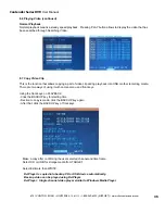Предварительный просмотр 36 страницы Clinton Electronics Contender CE-DVR16 User Manual