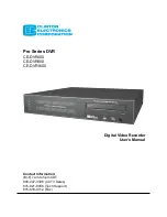 Clinton Electronics Pro CE-DVR1600 User Manual предпросмотр