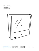 Clinton Electronics Public View CE-M8SD-B User Manual предпросмотр